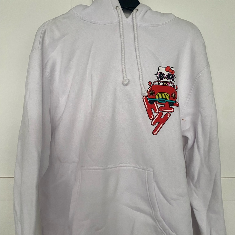 White Hypland Hello Kitty collab Women’s Hoodie